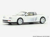 Ferrari Testarossa white 1:64 XF Model diecast scale model car miniature