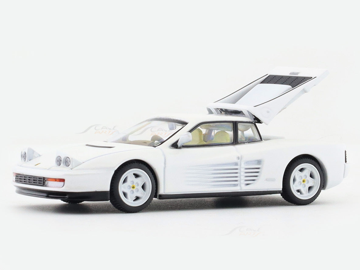 Ferrari Testarossa white 1:64 XF Model diecast scale model car