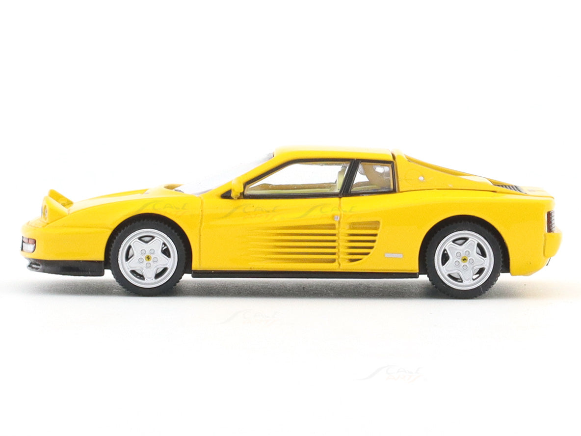 Ferrari Testarossa yellow 1:64 XF Model diecast scale model car