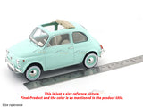 1965 Fiat 500 Jolly Orange 1:18 Norev Licensed Diecast Scale Model Car Collectible | Classic Italian Beach Car | Buy in India