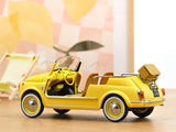 1965 Fiat 500 Jolly Yellow 1:18 Norev Licensed Diecast Scale Model Car Collectible | Classic Italian Beach Car | Buy in India