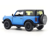 Ford Bronco Badlands blue 1:33-42 RMZ City licensed pull back car scale model