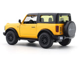 Ford Bronco Badlands yellow 1:33-42 RMZ City licensed pull back car scale model