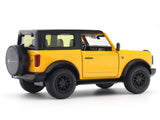 Ford Bronco Badlands yellow 1:33-42 RMZ City licensed pull back car scale model