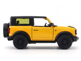 Ford Bronco Badlands yellow 1:33-42 RMZ City licensed pull back car scale model