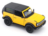 Ford Bronco Badlands yellow 1:33-42 RMZ City licensed pull back car scale model