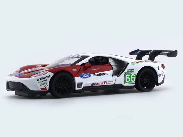 Ford GT #66 red 1:32 diecast toy car alloy toy
