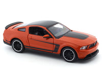 Ford Mustang Boss 302 orange 1:24 Maisto licensed diecast Scale Model car