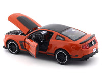 Ford Mustang Boss 302 orange 1:24 Maisto licensed diecast Scale Model car