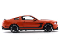 Ford Mustang Boss 302 orange 1:24 Maisto licensed diecast Scale Model car