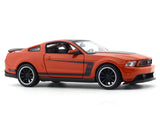 Ford Mustang Boss 302 orange 1:24 Maisto licensed diecast Scale Model car