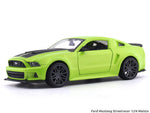 Ford Mustang Streetracer green 1:24 Maisto diecast alloy scale model car