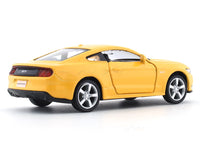 Ford Mustang yellow 1:32 RMZ City 5 inch pullback diecast scale model car