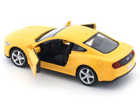 Ford Mustang yellow 1:32 RMZ City 5 inch pullback diecast scale model car