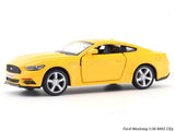 Ford Mustang yellow 1:32 RMZ City licensed pull back car scale model