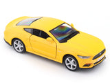 Ford Mustang yellow 1:33-42 RMZ City licensed pull back car scale model