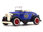 Blue Classic car pull back alloy toy