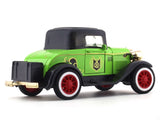 Green Classic car pull back alloy toy