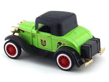 Green Classic car pull back alloy toy