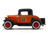 Orange Classic car pull back alloy toy