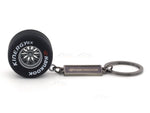 Hankook Race Car tire with Rim keyring / keychain