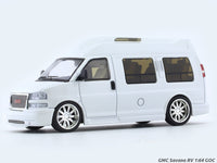 GMC Savana RV white 1:64 GOC diecast scale model car collectible