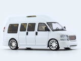 GMC Savana RV white 1:64 GOC diecast scale model car collectible