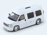 GMC Savana RV white 1:64 GOC diecast scale model car collectible