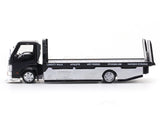 Hino 300 Custom Flatbed Truck black 1:64 MicroTurbo diecast scale model car miniature car collectible