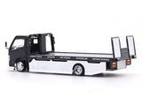 Hino 300 Custom Flatbed Truck black 1:64 MicroTurbo diecast scale model car miniature car collectible