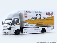 Hino 300 Custom Dieselaid 1:64 Micro Turbo diecast scale model tuck collectible