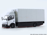 Hino 300 Custom white 1:64 Micro Turbo diecast scale model tuck collectible