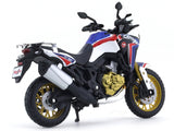Honda Africa Twin DCT blue 1:18 Maisto Scale Model bike collectible