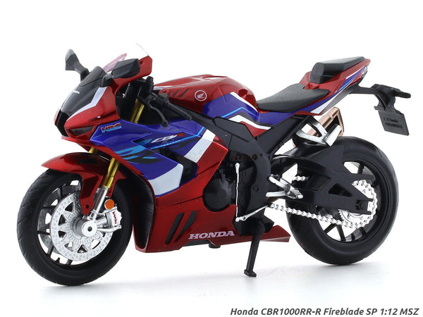 Honda CBR1000RR-R Fireblade SP 1:12 MSZ licensed diecast scale model bike collectible