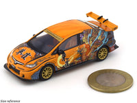 Honda Civic FD2 orange 1:64 Time Micro diecast scale model car