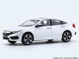 Honda Civic white 1:43 Dealer Edition diecast scale model car collectible