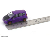 Honda Fit / Jazz purple 1:64 GCD diecast scale model car