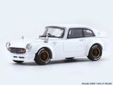 Honda S800 white 1:64 LF Model diecast scale car collectible