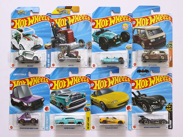 C4982 assortment Set BL 1:64 Hotwheels model car set of 8