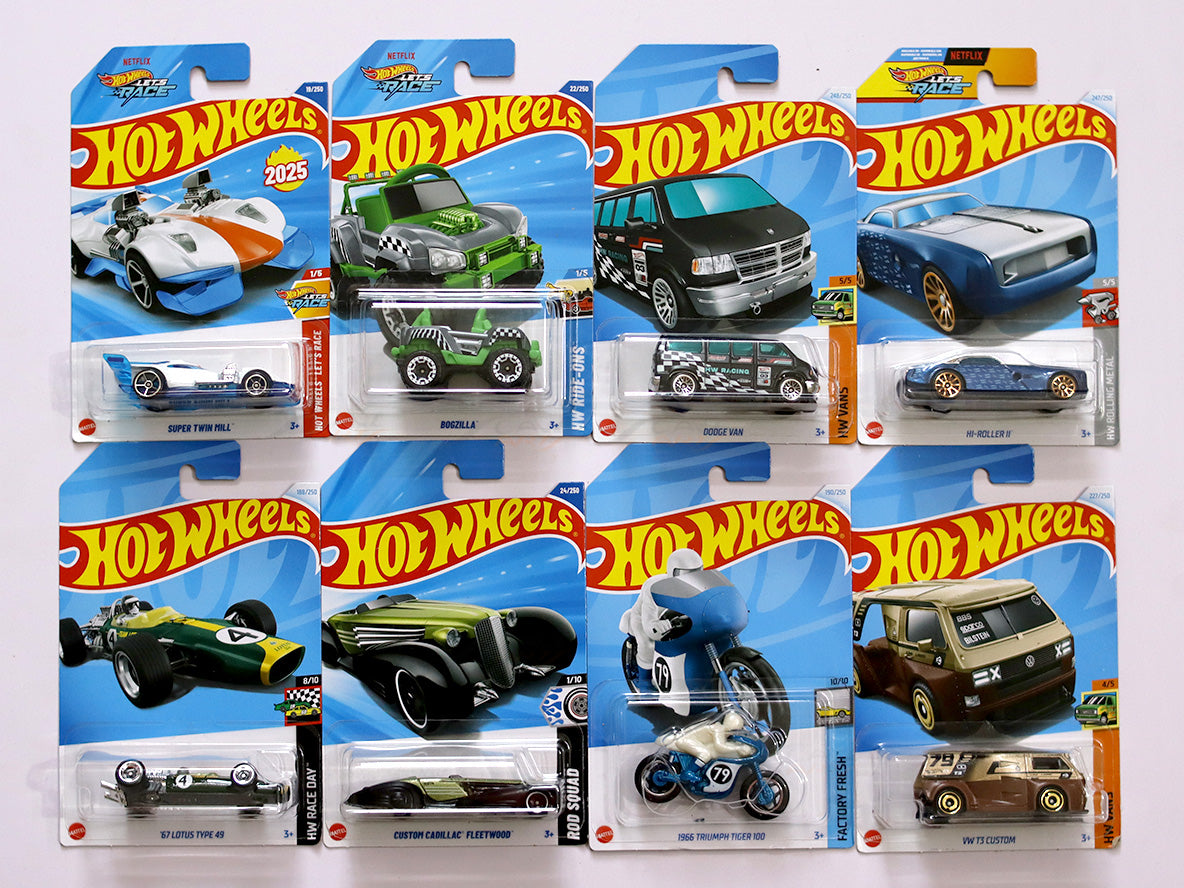 C4982 assortment Set BM 1:64 Hotwheels model car set of 8 | Scale