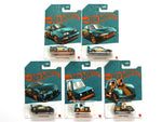 HDH54-955F Set 1 1:64 Hotwheels model car set of 5