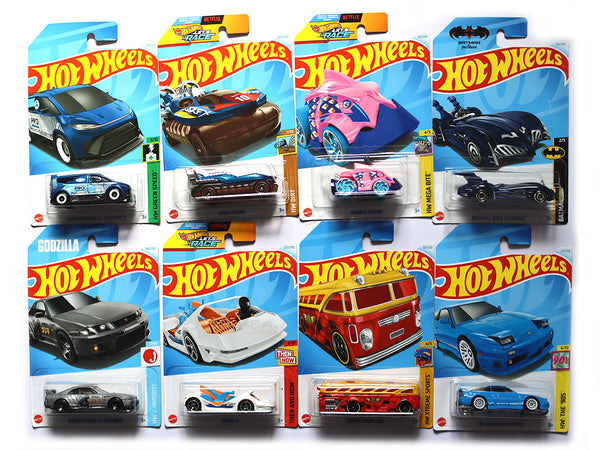 C4982 assortment Set Y 1:64 Hotwheels model car set of 8