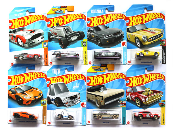 C4982 assortment Set AN 1:64 Hotwheels model car set of 8