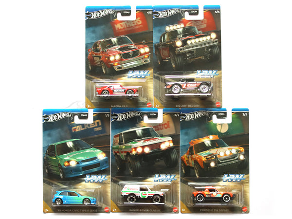 GDG44 Set 1:64 Hotwheels model car set of 5