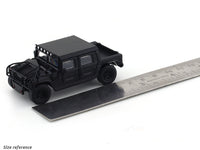 Hummer H1 Pickup Black 1:64 Master diecast scale model car