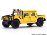 Hummer H1 Pickup Yellow 1:64 Master diecast scale model car