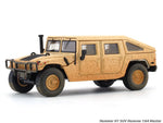 Hummer H1 / Humvee Beige dirty 1:64 Master diecast scale model car