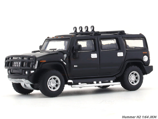 Hummer H2 Black 1:64 JKM diecast scale model car miniature