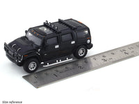 Hummer H2 Black 1:64 JKM diecast scale model car miniature