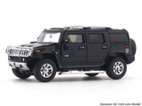 Hummer H2 Black 1:64 Lulu Model licensed diecast scale model car